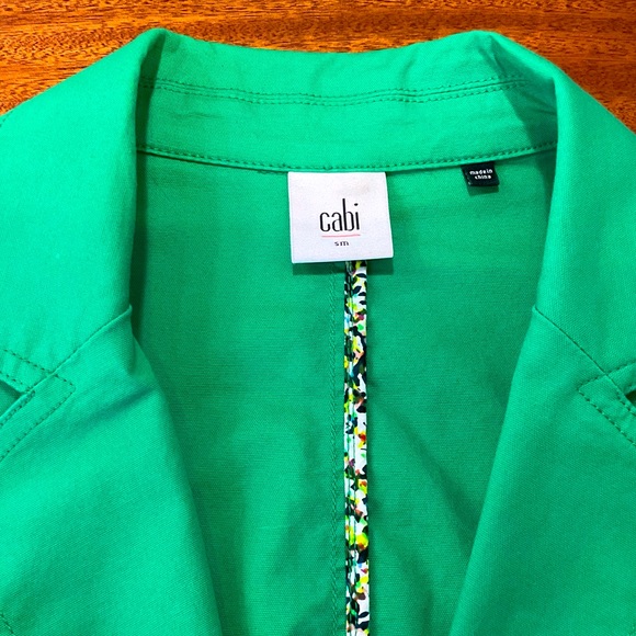Cabi Verde Green Blazer Style#5097 - Picture 6 of 11